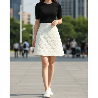 Material textil matlasat Round ecru