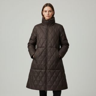 Material textil matlasat Triangle taupe