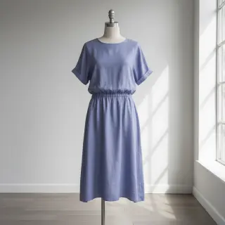 In prespălat 170 g blue grey
