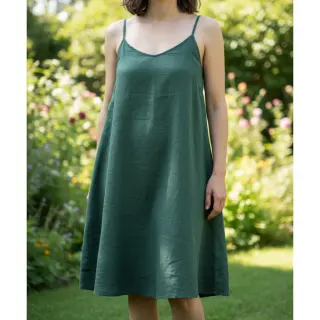 In prespălat 170 g forest green