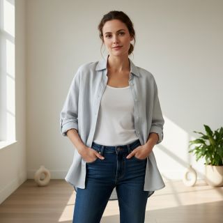 In prespălat 170 g light blue