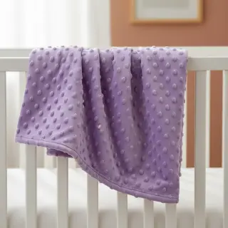 Minky lilac