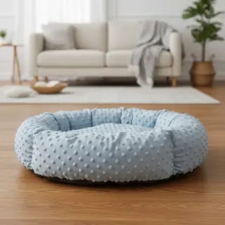 Minky baby blue
