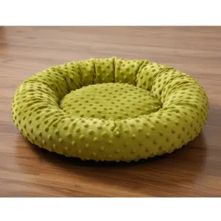 Minky light green