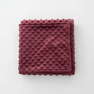 Minky bordeaux