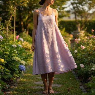 Mușelină soft lilac ORGANIC