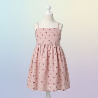 Mușelină Fruits cherry soft rose