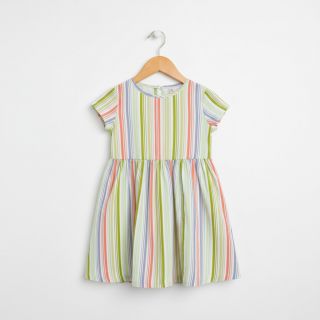 Mușelină Beach Stripe green