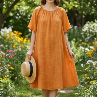 Mușelină Vintage orange