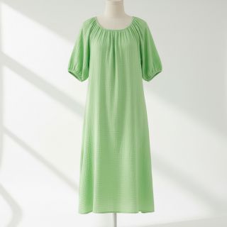 Mușelină light lime ORGANIC