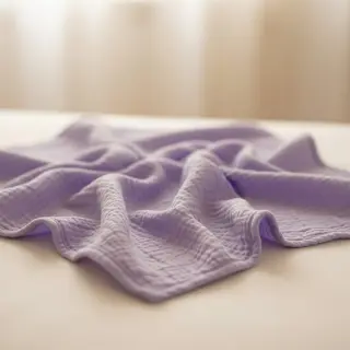 Mușelină bright violet ORGANIC