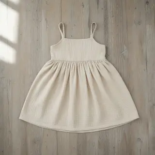 Mușelină light sand ORGANIC