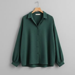 Mușelină old green ORGANIC