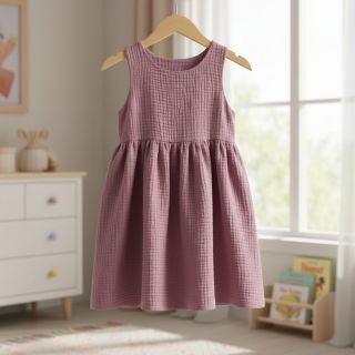 Mușelină lilac ORGANIC