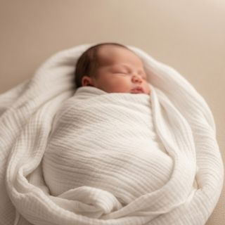 Mușelină ecru ORGANIC