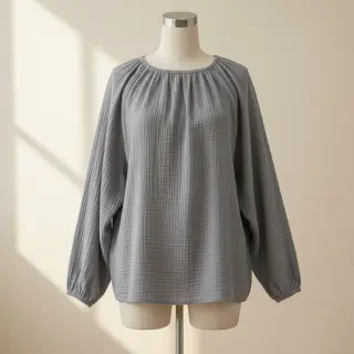 Mușelină grey ORGANIC