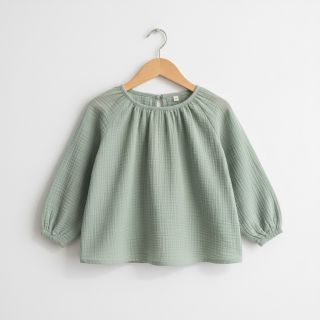 Mușelină dark mint ORGANIC