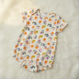 Mușelină Retro flowie ecru