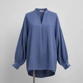 Mușelină midnight blue