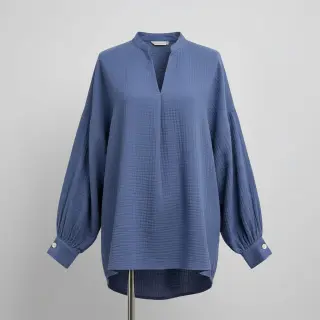 Mușelină midnight blue