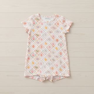 Mușelină Geo watercolour mauve digital print