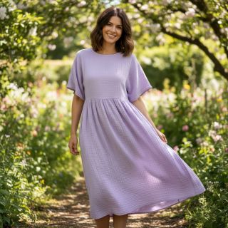 Mușelină bright violet