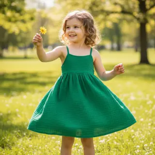 Mușelină hunter green
