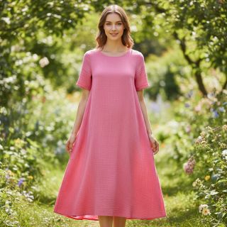 Mușelină pink ORGANIC