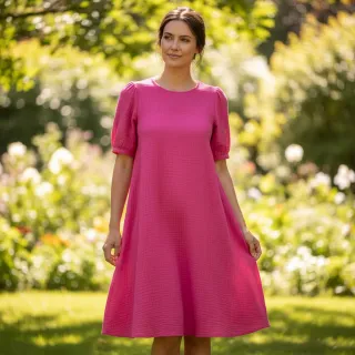 Mușelină fuchsia