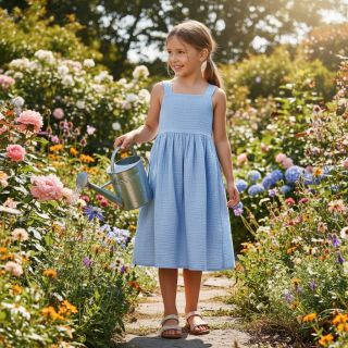 Mușelină blue heaven ORGANIC