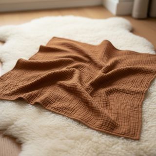 Mușelină cognac ORGANIC