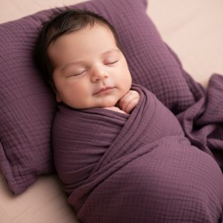 Mușelină aubergine