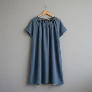 Mușelină jeans blue