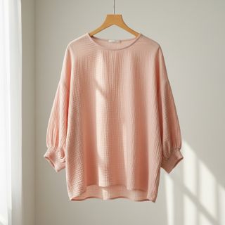 Mușelină light salmon ORGANIC