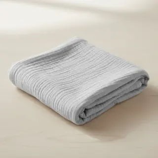 Mușelină light grey ORGANIC