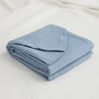 Mușelină blue ORGANIC