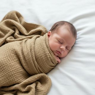 Mușelină beige ORGANIC