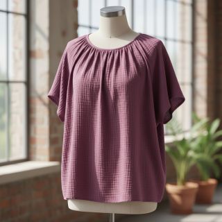 Mușelină purple ORGANIC