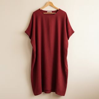 Mușelină bordeaux ORGANIC