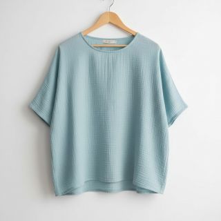 Mușelină teal ORGANIC