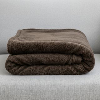 Microfleece dark brown