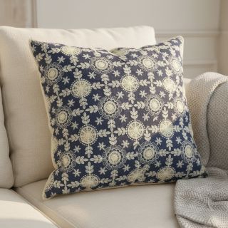 Țesătură din bumbac JEANS EMBROIDERY Niva design B