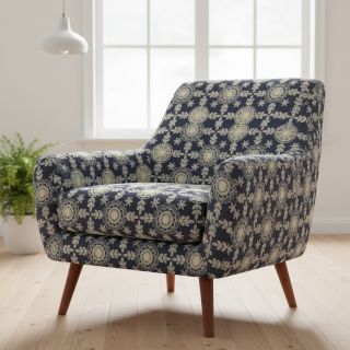 Țesătură din bumbac JEANS EMBROIDERY Niva design B