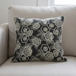 Țesătură din bumbac JEANS EMBROIDERY Niva design C