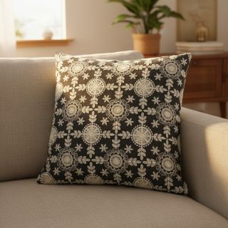 Țesătură din bumbac JEANS EMBROIDERY Niva design D