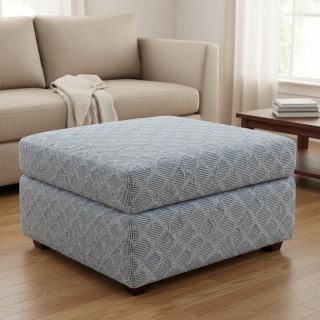 JEANS DENIM Ruffle stripes design A