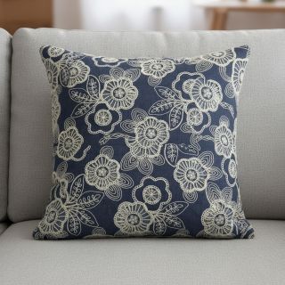 Țesătură din bumbac JEANS EMBROIDERY Niva design A