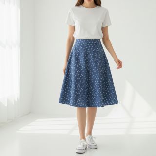 Țesătură din bumbac JEANS Hearts