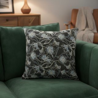 Țesătură din bumbac JEANS EMBROIDERY Lisa design C