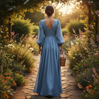 JEANS Denim TENCEL LYOCELL light blue